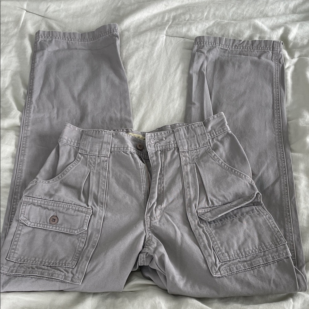 Cabela's Light Gray Cargo Pants for Women